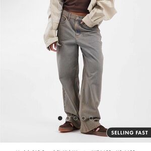 ASOS Women's Relaxed Gray Jeans